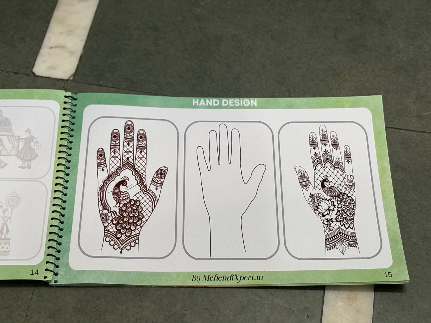 Reusable Mehndi Practice Book – Learn, Perfect, Reuse!